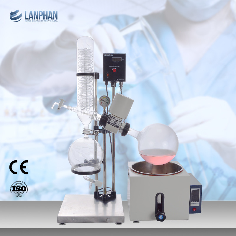 Evaporador giratório do laboratório da escala de laboratório para Plant piloto 5L