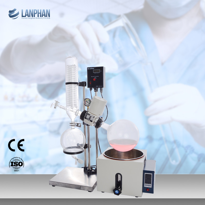 Evaporador giratório do laboratório da escala de laboratório para Plant piloto 5L