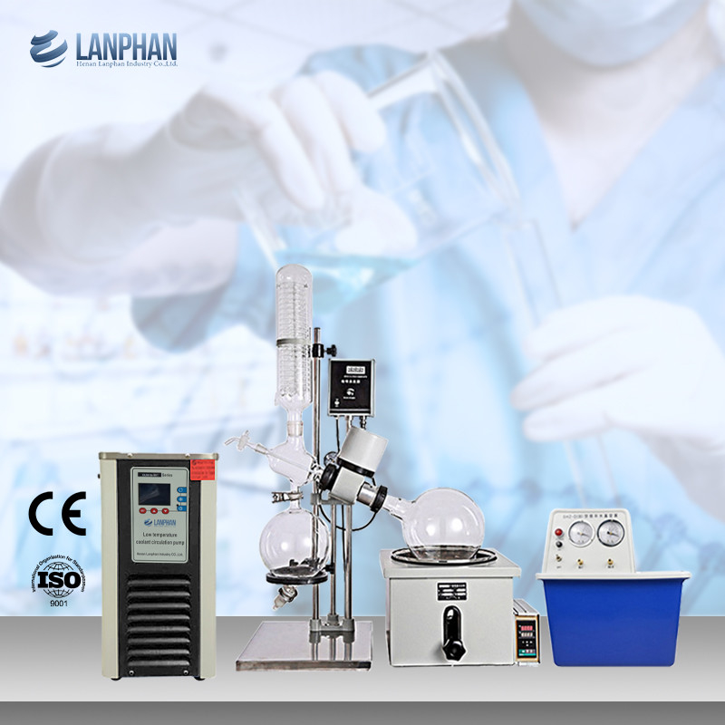 Evaporador giratório do laboratório da escala de laboratório para Plant piloto 5L