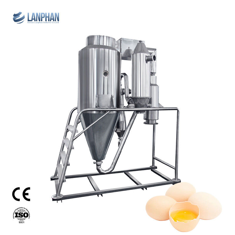 Máquina de secagem por pulverização centrífuga de 22000 rpm com evaporação de água de 10 kg/h para fabrico de pó de laboratório