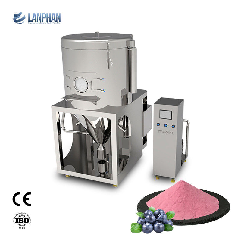 Máquina de secagem por pulverização centrífuga de 22000 rpm com evaporação de água de 10 kg/h para fabrico de pó de laboratório