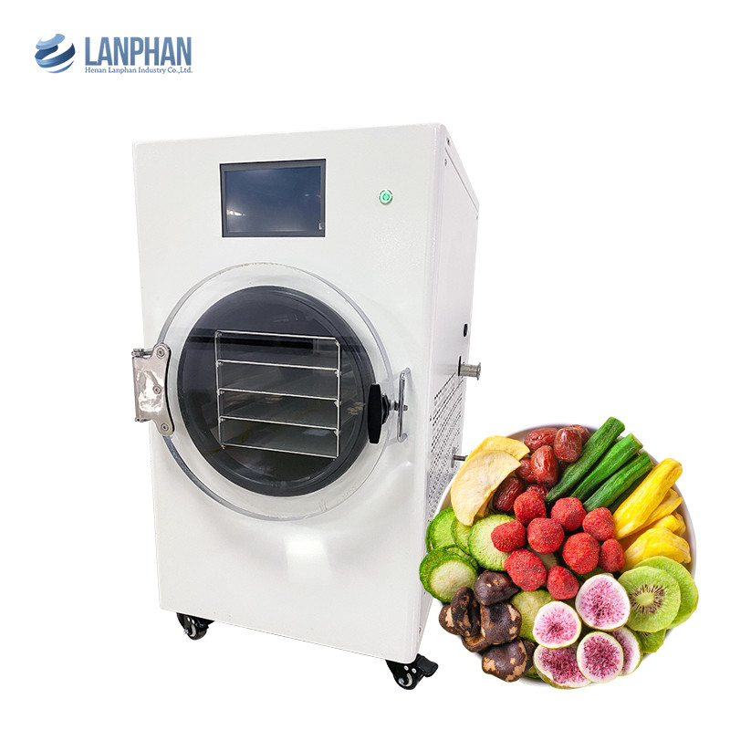 Lyophilizer mais seco pequeno 2300W do gelo do vácuo do agregado familiar para os alimentos para animais de estimação 220v da carne do fruto