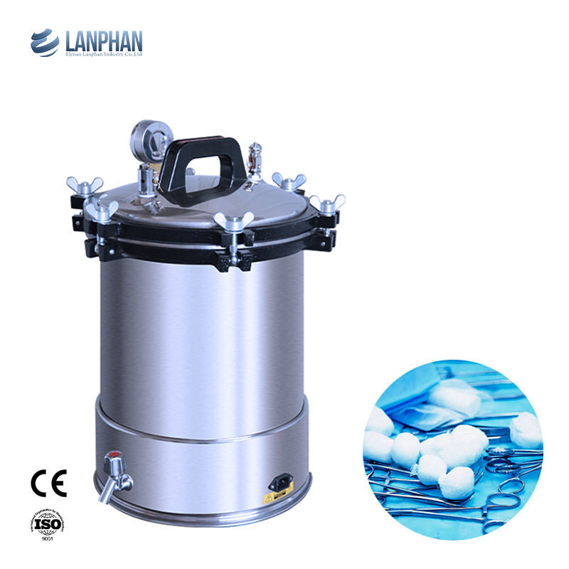 Retorta pressurizada vapor da autoclave do esterilizador da indicação digital 24 litros para conservas alimentares