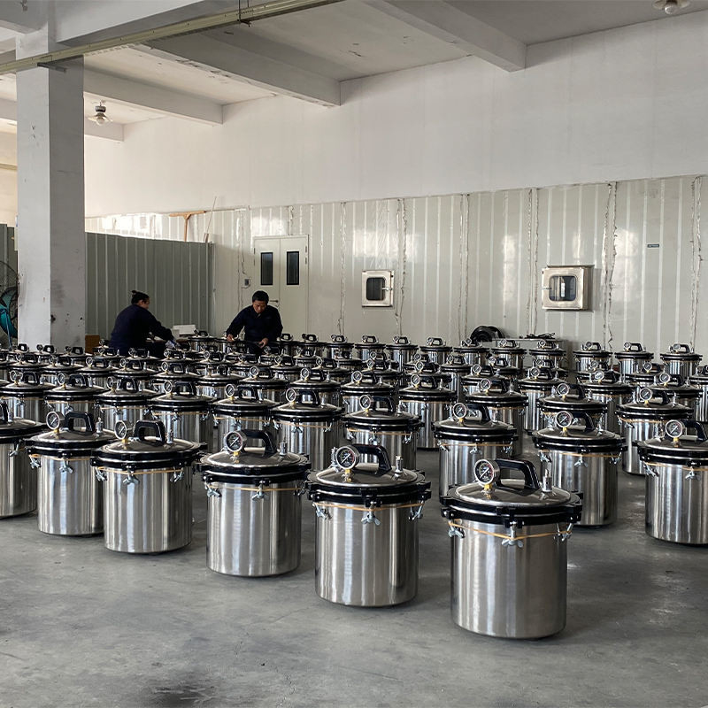 Retorta pressurizada vapor da autoclave do esterilizador da indicação digital 24 litros para conservas alimentares