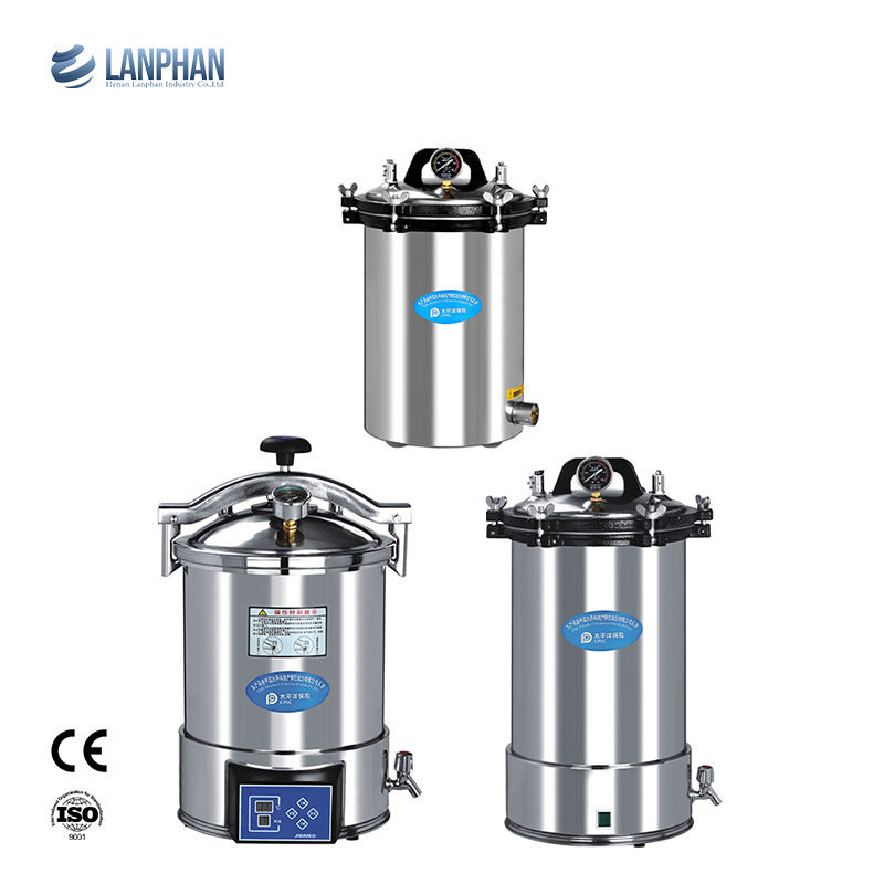 Autoclave de vapor portátil de aquecimento elétrica do laboratório do Mpa da autoclave 0,16 do esterilizador