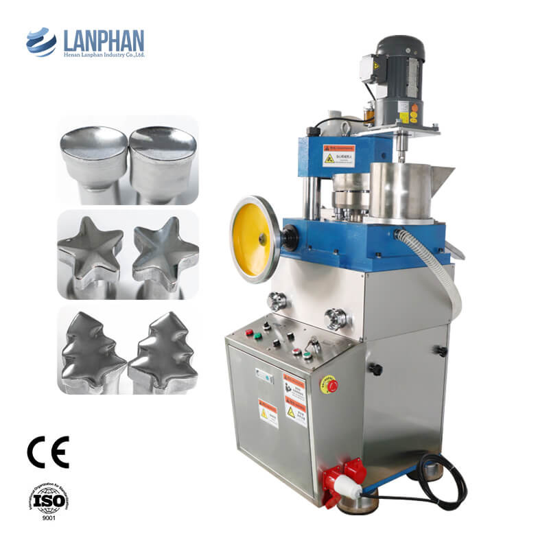 Pressão automática de tabletes rotativas de aço inoxidável 11e 17e 80kn