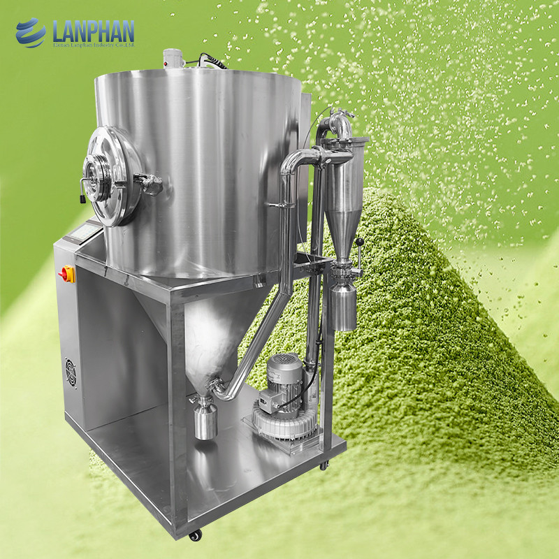 Máquina de secagem por pulverização de sangue animal, café e ovos 7kw 3000ml/h