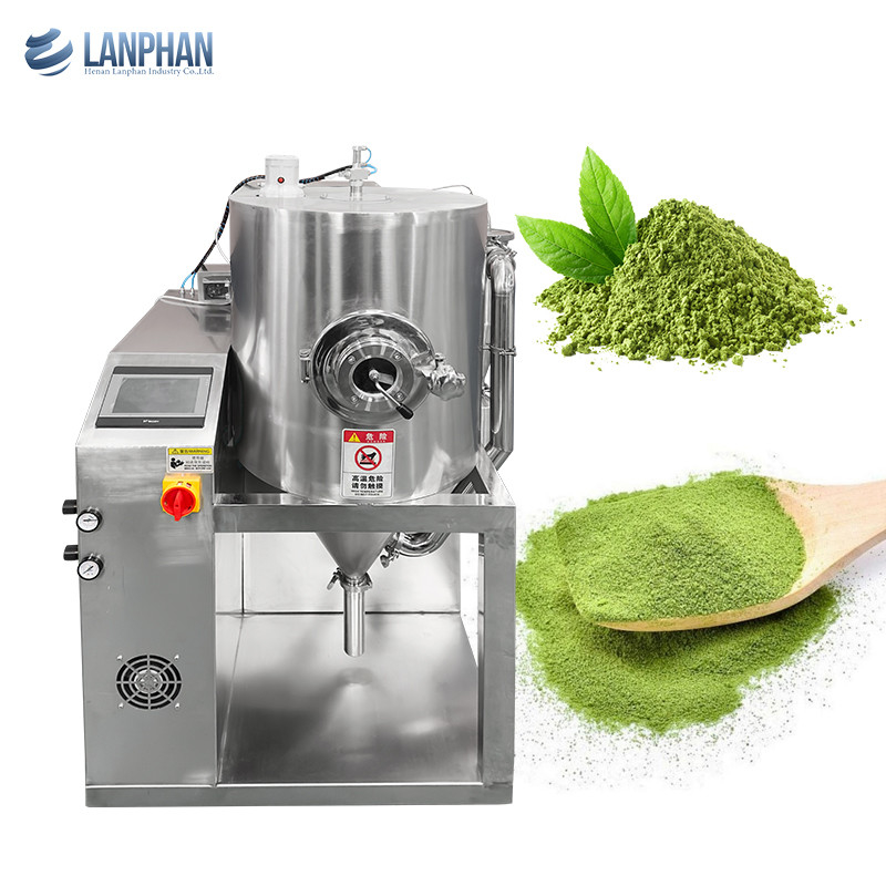 Tomate Milk Powder Centrifugal Spray Dryer 3000ml/H Twin Fluid Mini Spray Dryer de aço inoxidável