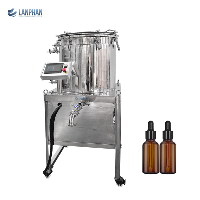 Extractor sem solvente de água gelada comercial Bubble Hash Vortex Trichome Separator Extração sem solvente