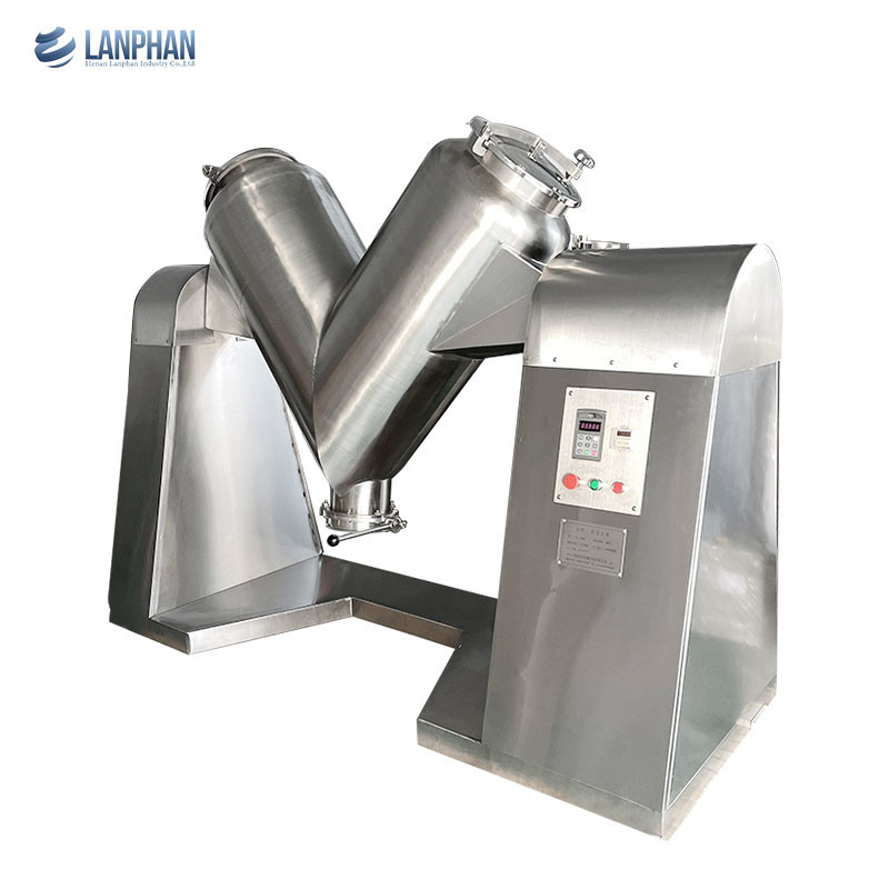 Máquina de mistura de pó 2L-300L Aço inoxidável Alimentos medicinais Misturador de pó seco Máquina de mistura