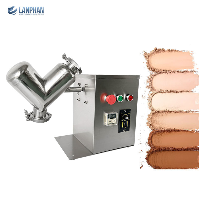 Máquina de mistura de pó 2L-300L Aço inoxidável Alimentos medicinais Misturador de pó seco Máquina de mistura