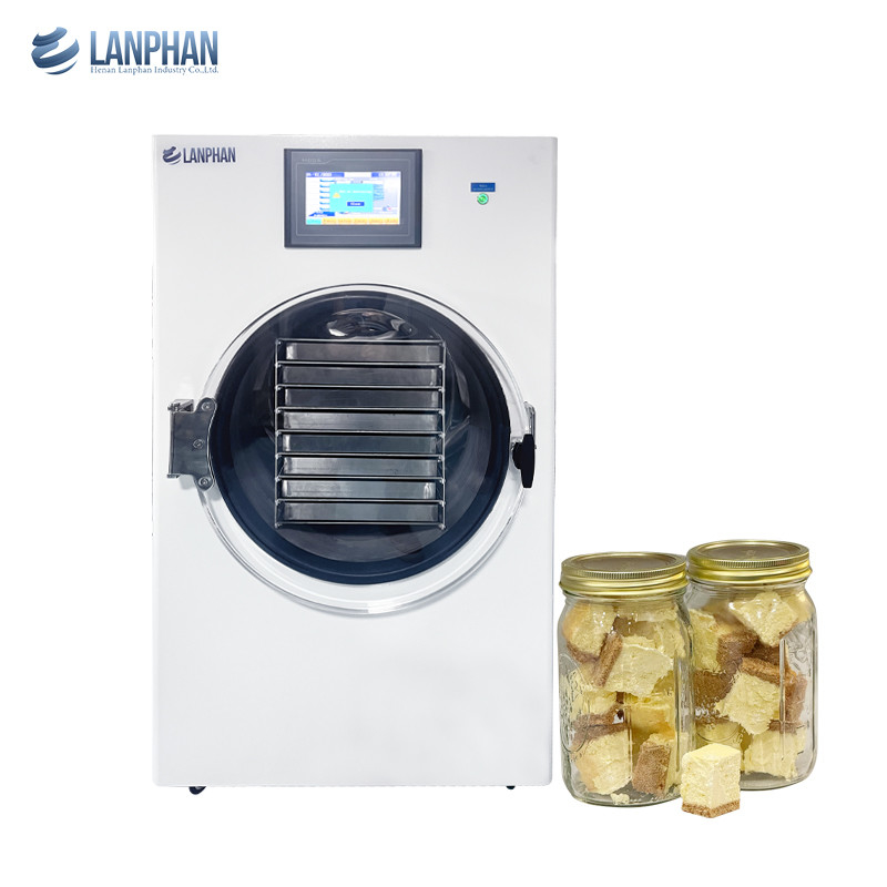 4 bandejas máquina de secagem por congelamento a vácuo de frutas liofilizador secador por congelamento para frutas e legumes
