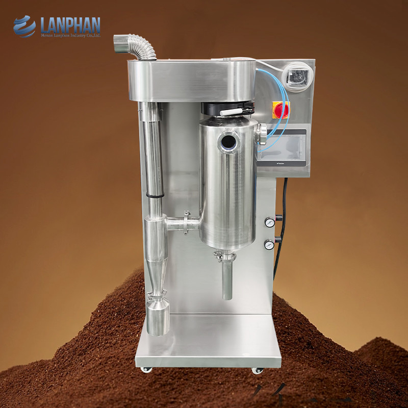 Máquina de secagem de pulverização de aço inoxidável de laboratório Mini pequena máquina de secagem de pulverização de leite, café, suco de frutas