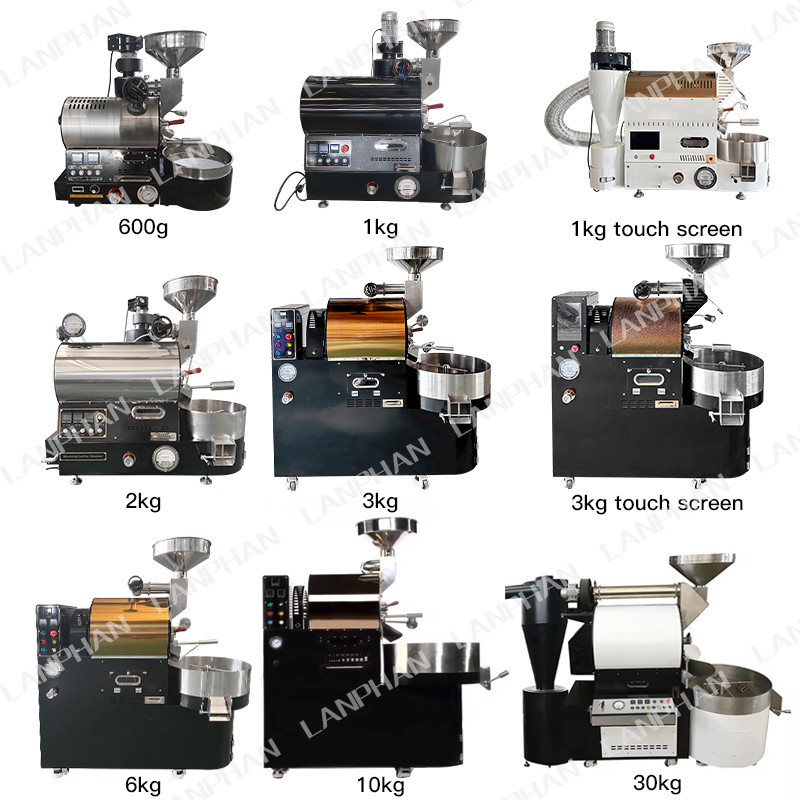 1 kg Mini Roaster de Café de Mesa de Nozes Máquina de Torrar Feijão de Café