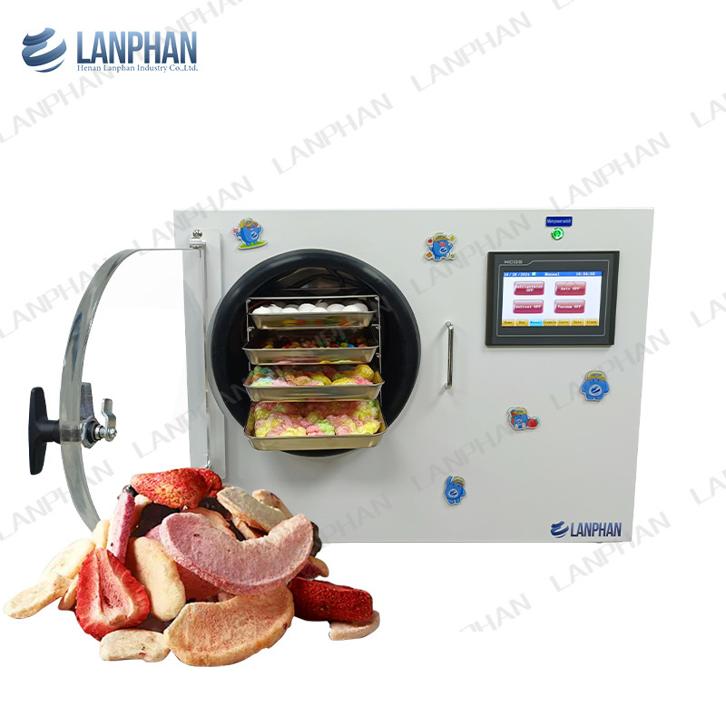 2-3 kg/ lote Frutas Vegetais Leite Sucos De Café Secador Máquina Secador de Congelamento Para Casa