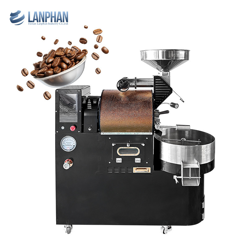 Máquina de torradeira de café de mesa de 3 kg Coca-Bone Máquina de café pequena para casa e café