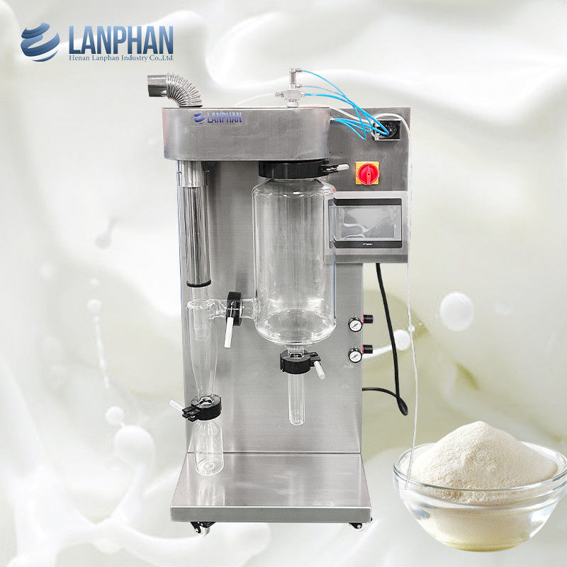 2L/H Spray Atomizer Dryer Spray Drying System Máquina de secagem por pulverização para leite