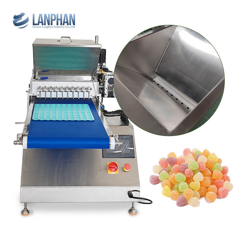 SCDM-A 60-100kg/hr Candy Chocolate Depositing Machine for Jelly Gummies Candies