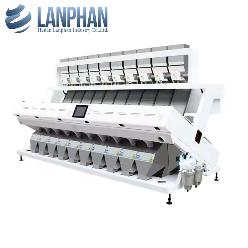 Máquina de triagem de cores de alta precisão de câmera CCD multicanal