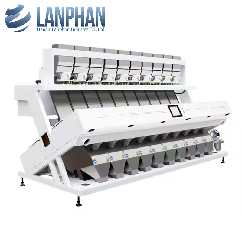 Máquina de triagem de cores de alta precisão de câmera CCD multicanal