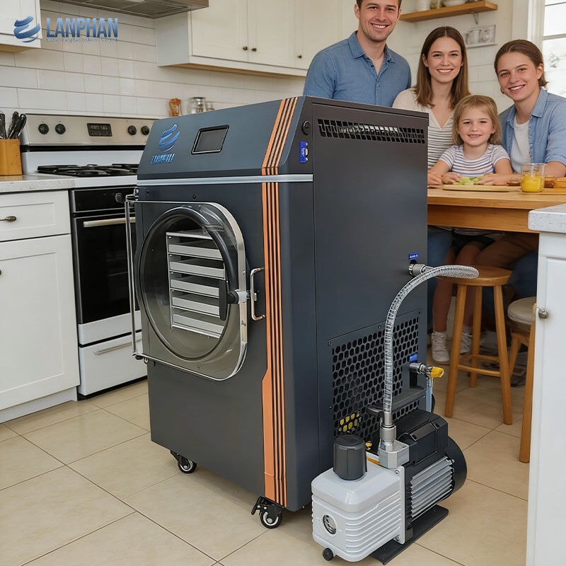 Smart Mini Freeze Dryer com bomba de vácuo Liofilizador de eficiência energética para uso doméstico
