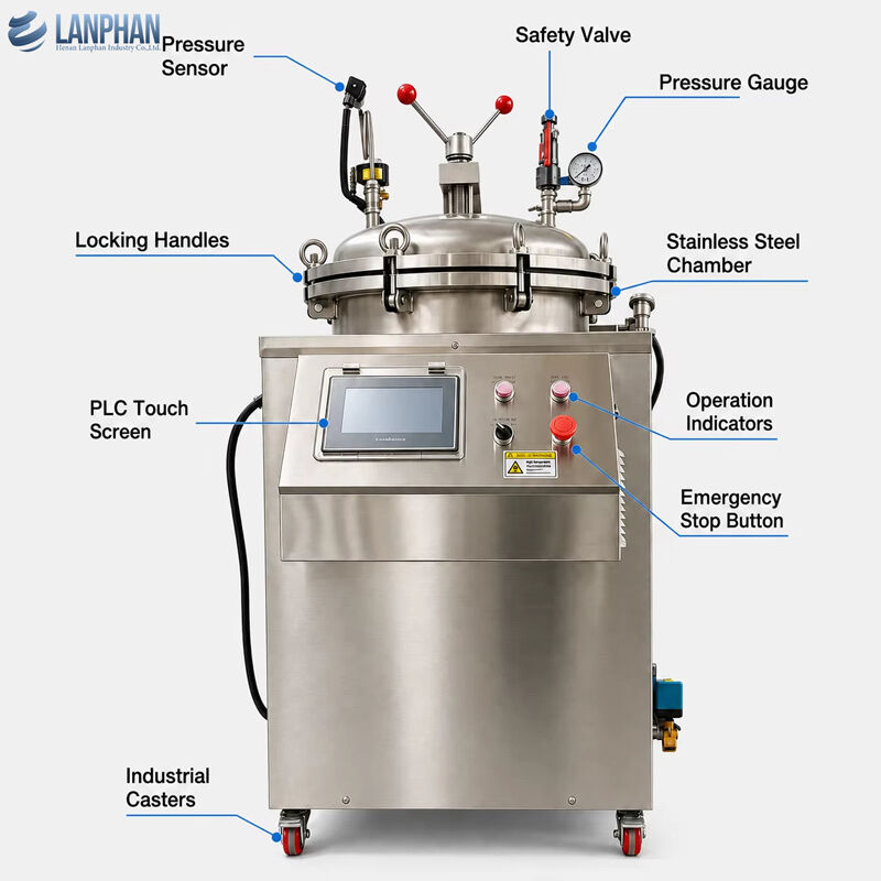 Esterilização em Autoclave Máquina de Autoclave Mini Autoclave Máquina de Autoclave a Água