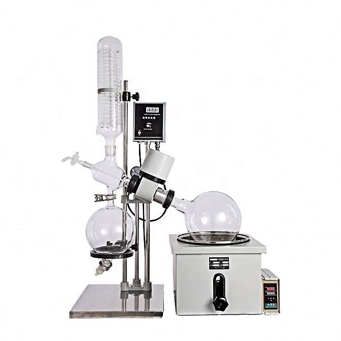 Destillation 5 litros rotativo para o evaporador de vácuo giratório do laboratório 5L Digitas