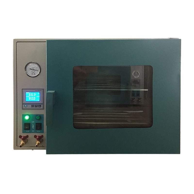 Forno de secagem a vácuo de laboratório de dupla camada SS304 1400W com elevado isolamento térmico