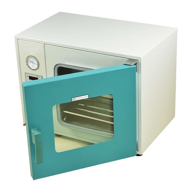 Forno de secagem a vácuo de laboratório de dupla camada SS304 1400W com elevado isolamento térmico