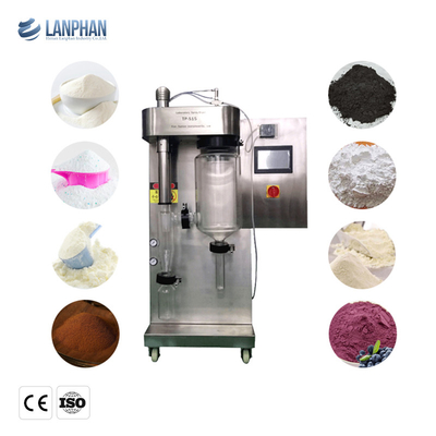 Máquina de secagem do pulverizador do leite de Mini Centrifugal Spray Dryer 2L do laboratório