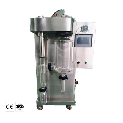 Laboratório mais seco centrífugo 2L mini 1020pa de aço inoxidável do pulverizador do atomizador do café instantâneo