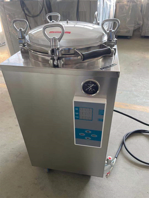 Laboratório médico de esterilizador autoclave vertical automático para esterilização de alimentos