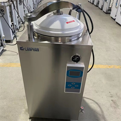 Esterilizador Autoclave Vertical 35L 50L 75L 100L Elétrico 0,22Mpa