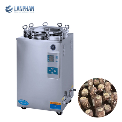 esterilizador vertical crescente da autoclave de vapor do equipamento do cogumelo 150L