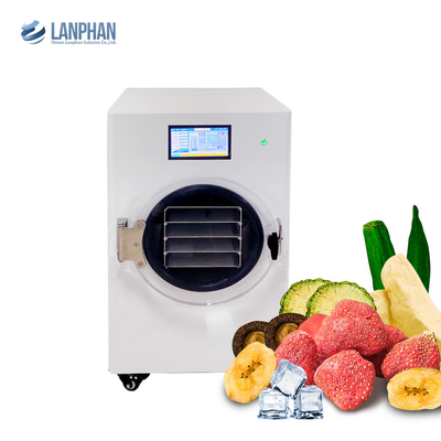 máquina 50hz do Lyophilizer da secagem do alimento do secador de gelo do vácuo 750W para a casa