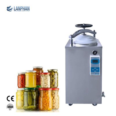 esterilizador 220V da retorta da autoclave de 50L 150L para a carcaça do cultivo do cogumelo