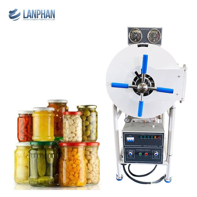 Esterilizador a vapor comercial de latas de alimentos Autoclave de classe B para esterilização 380V