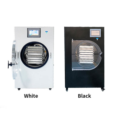Máquina de secagem por congelamento a vácuo de 220 V HFD-8 preto-branco de grande capacidade