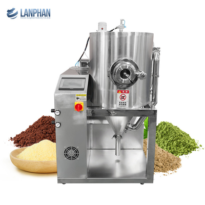 Tomate Milk Powder Centrifugal Spray Dryer 3000ml/H Twin Fluid Mini Spray Dryer de aço inoxidável