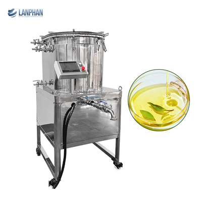 Máquina de separação de água sem solvente de aço inoxidável de baixa temperatura