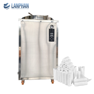 Esterilizadores de autoclave hospitalares de aço inoxidável, instrumentos médicos de autoclave de alta pressão
