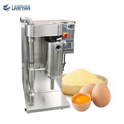 Secador de pulverizador de aço inoxidável químico 1mm do laboratório 2L para fazer o pó