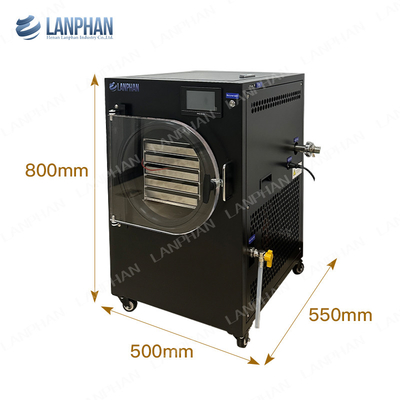 HFD-5 4-6KG / lotes Máquina de secagem por congelamento pequeno Mini máquina de secagem por congelamento a vácuo