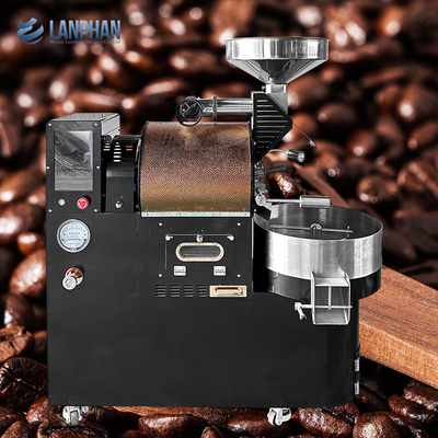 Máquina de torrefação de grãos de café de tela sensível ao toque de 3 kg Máquina de torrefação elétrica de cacau