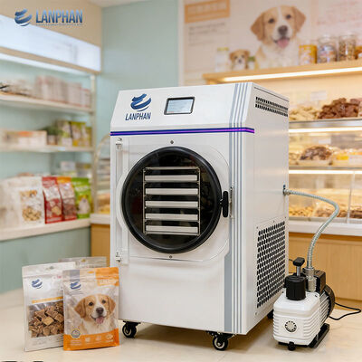 Máquina de Liofilização a Vácuo para Alimentos Doméstica Congeladora Secadora Liofilizadora para 6 Kg