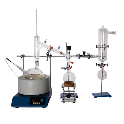 Instrumento termodinâmica 5L da destilação do trajeto curto do laboratório