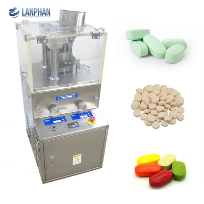 Máquina da imprensa da tabuleta do perfurador da indústria química a multi morre tipo giratório 9 pílula ferruginosa da ferramenta